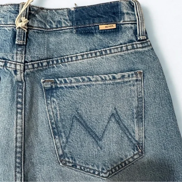 MOTHER The Dodger Cuff Jeans Size 25 in Leap of Faith NWT - Picture 8 of 16